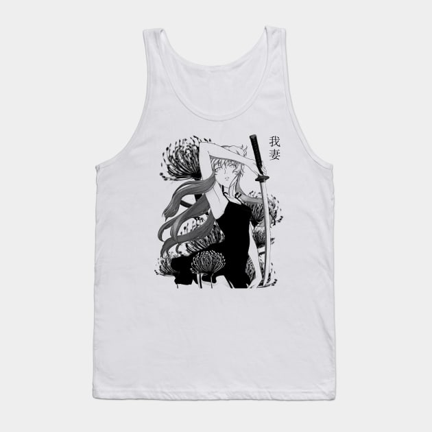 Dark Bloom Yuno Tank Top by stingi